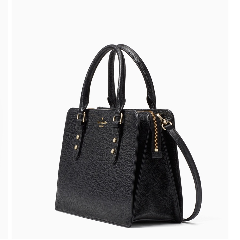 Kate Spade Black Satchel - Picture 4 of 10